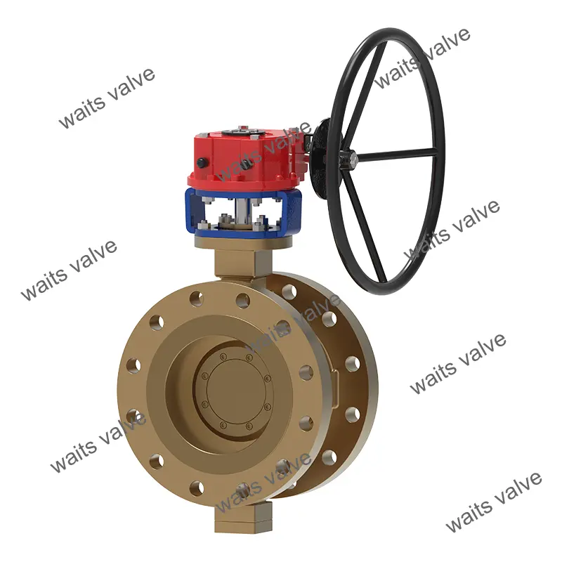 Bronze Triple Eccentric Flange Butterfly Valve